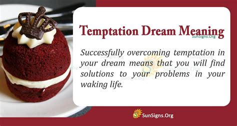 A Dream of Overcoming Temptation and Chaos